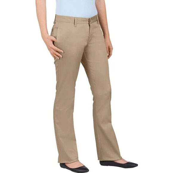Dickies Juniors Original Lowrider Straight-Leg Pant HH874ST Khaki - Picture 1 of 2